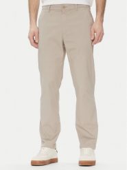 Calvin Klein Jeans Chinosy LV040EM628 Beżowy Slim Fit. Brązowe eleganckie spodnie Calvin Klein Jeans, m, z bawełny. Za 289.99 zł.