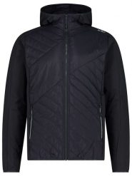 CMP Kurtka hybrydowa w kolorze czarnym rozmiar: 48. Czarne kurtki outdoor i hardshell CMP, bez wzorów, z materiału, bez kaptura. Za 227.28 zł.