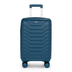 Walizka podróżna KADVA Sancho. Niebieskie walizki KADVA, bez wzorów. Za 269.99 zł.