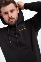 Bluza dresowa męska KARL LAGERFELD. Bluzy KARL LAGERFELD, m, bez wzorów, z dresówki, bez kaptura. W wyprzedaży za 502.97 zł.