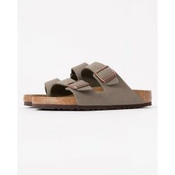 Klapki turystyczne uniseks Birkenstock Arizona 211. Szare klapki Birkenstock, z materiału. Za 394.70 zł.
