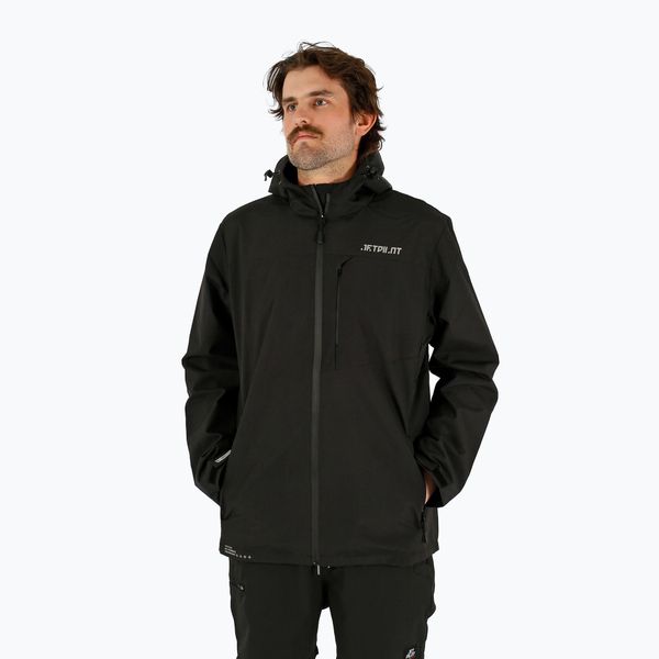 Kurtka żeglarska męska Jetpilot Venture Spray. Czarne kurtki JETPILOT, l, bez wzorów, bez kaptura. Za 319.99 zł.