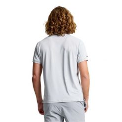 Polo Slam Tech Pique Ss Dorosłych. Szare koszulki polo SLAM, l, bez wzorów, z nylonu, bez kołnierzyka, bez ramiączek. W wyprzedaży za 272.45 zł.