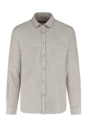 Bawełniana koszula, Regular Fit, K-NAIROBI. Brązowe koszule Volcano, l, bez wzorów, z bawełny, bez kołnierzyka, bez ramiączek. Za 119.99 zł.