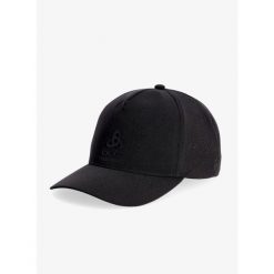 Czapka z daszkiem Odlo Performance Snapback Cap. Czarne czapki z daszkiem ODLO, bez wzorów. Za 98.99 zł.