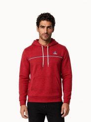 Bluza z kapturem Le Coq Sportif Tri SP. Białe bluzy z kapturem le coq sportif, xl, bez wzorów, z materiału, z kapturem. Za 417.00 zł.