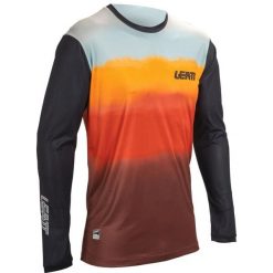 Bluza rowerowa męska Leatt Jersey MTB Gravity 3.0. Czerwone bluzki z długim rękawem LEATT, m, bez wzorów, z jersey, bez kołnierzyka, bez ramiączek. Za 339.00 zł.