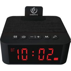 Głośnik Rebeltec SoundClock 120 czarny (RBLGLO00034). Czarne głośniki przenośne Rebeltec. Za 50.92 zł.