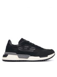 EA7 Emporio Armani Sneakersy 7X000874 AF28089 MC677 Czarny. Czarne buty sportowe casual EA7 Emporio Armani, bez wzorów, ze skóry, bez zapięcia. Za 864.99 zł.