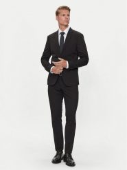 Lindbergh Garnitur 30-606900 Czarny Slim Fit. Czarne garnitury Lindbergh, m, bez wzorów, z syntetyku. Za 469.99 zł.