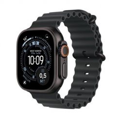 Zegarek Apple Watch Ultra 3 (2025) 5G 49mm tytanowa koperta z paskiem Ocean Band. Zegarki smartwatch Apple, bez wzorów. Za 4,509.99 zł.