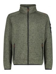 CMP Kurtka polarowa w kolorze zielonym rozmiar: 56. Zielone kurtki CMP, bez wzorów, z materiału, bez kaptura. Za 135.49 zł.