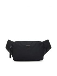 Guess Nerka M4BZ24 WGJP2 Czarny. Czarne saszetki i nerki Guess, z aplikacjami, z materiału. Za 119.99 zł.