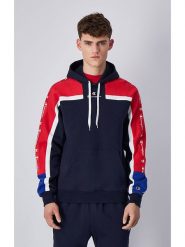 Champion Bluza w kolorze czerwono-granatowym rozmiar: XL. Czerwone bluzy Champion, xl, bez wzorów, z bawełny, z kapturem. Za 101.70 zł.
