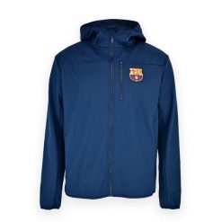 Kurtka softshell FC Barcelona niebieska. Niebieskie kurtki softshell FC Barcelona, na jesień, s, bez wzorów, z softshellu, bez kaptura. W wyprzedaży za 419.75 zł.
