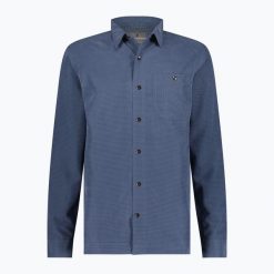 Koszula męska Royal Robbins Mojave Pucker. Niebieskie koszule ROYAL ROBBINS, m, bez wzorów, bez kołnierzyka, bez ramiączek. Za 329.99 zł.