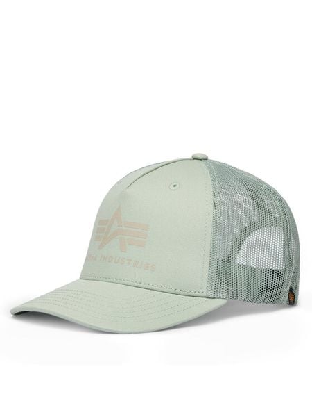Alpha Industries Czapka z daszkiem Trucker Basic 186902 Zielony. Zielone czapki z daszkiem Alpha Industries, bez wzorów, z bawełny. Za 109.99 zł.