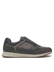 Geox Sneakersy Avery U46H5A 0EKPT C1115 Szary. Szare buty sportowe casual Geox, bez wzorów, ze skóry, bez zapięcia. Za 339.99 zł.