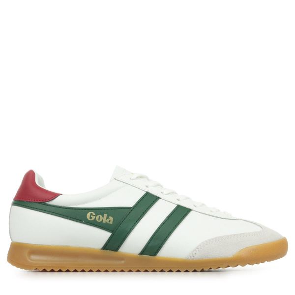 Trenerzy ze skóry Gola Torpedo. Białe buty sportowe casual Gola, bez wzorów, ze skóry, bez zapięcia. Za 569.99 zł.