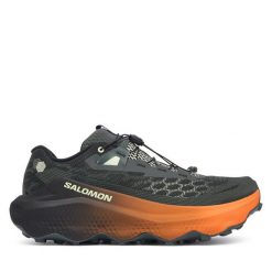Buty do biegania Salomon. Szare buty do biegania Salomon, bez wzorów, bez zapięcia, do biegania. Za 649.99 zł.