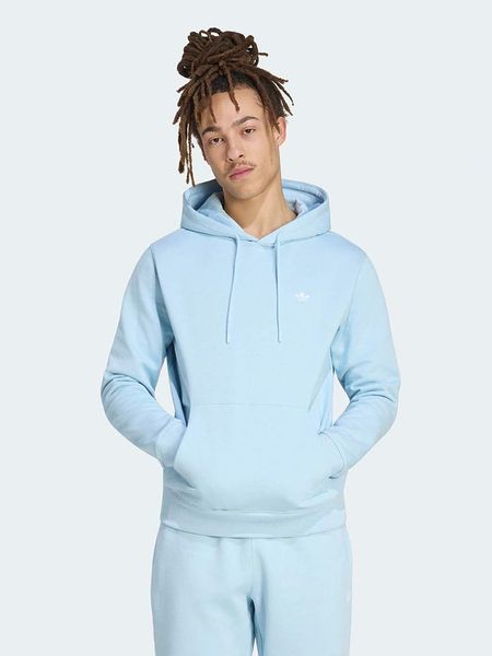 Adidas Bluza w kolorze błękitnym rozmiar: L. Niebieskie bluzy Adidas, l, bez wzorów, z kapturem. Za 149.95 zł.