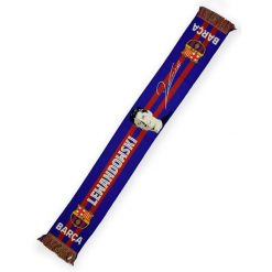 FC Barcelona 25-26, oficjalny szalik - podpisany przez Roberta Lewandowskiego. Czerwone szaliki FC Barcelona, bez wzorów. W wyprzedaży za 123.86 zł.