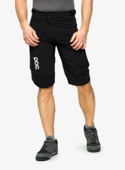 Spodenki rowerowe męskie POC Infinite All-Mountain Shorts. Czarne spodenki rowerowe POC, m, bez wzorów, z elastanu, rowerowe. Za 533.70 zł.