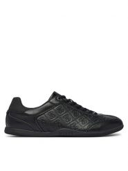 Guess Sneakersy FMFKAT ELE12 Czarny. Czarne buty sportowe casual Guess, z aplikacjami, ze skóry, bez zapięcia. Za 494.99 zł.