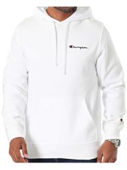 Bluza na co dzień unisex CHAMPION z kapturem. Białe bluzy z kapturem Champion, xl, bez wzorów, z bawełny, z kapturem. Za 264.00 zł.