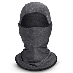 Czapka z pełnym zakryciem, przeciwsłoneczna, oddychająca. Szare czapki z daszkiem ROCKBROS, bez wzorów, z jedwabiu. Za 74.00 zł.