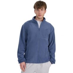 Polar męski 4F M357 denim 4FWAW25TFLEM357 32S ROZMIAR M. Niebieskie bluzy z polaru 4F, m, bez wzorów, z denimu, bez kaptura. Za 110.99 zł.