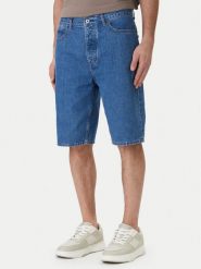 HUGO Szorty jeansowe Skate 50555993 Niebieski Straight Fit. Niebieskie szorty Hugo, m, bez wzorów, z bawełny. Za 379.99 zł.