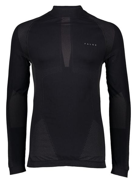 Falke Podkoszulek funkcyjny "Maglia" w kolorze czarnym rozmiar: XXL. Czarne podkoszulki Falke, xxl, bez wzorów, z materiału, bez ramiączek. Za 217.99 zł.