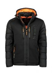 Geographical Norway BEACHWOOD – męska kurtka softshell, czarna/pomarańcz. Brązowe kurtki Geographical Norway, na wiosnę, m, bez wzorów, z elastanu, bez kaptura. Za 259.00 zł.