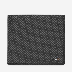 Portfel BOSS. Czarne portfele Boss, bez wzorów. Za 599.99 zł.