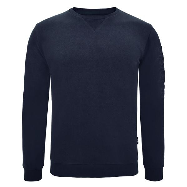 Bluza z bawełny Guros Play. Niebieskie bluzy ELPLAYER, bez wzorów, z bawełny, bez kaptura. W wyprzedaży za 91.00 zł.