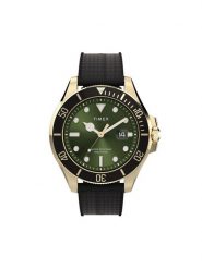Timex Zegarek Harborside Coast TW2Y05300 Złoty. Żółte, analogowe zegarki Timex, złote. Za 549.99 zł.