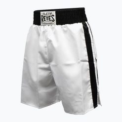 Spodenki bokserskie męskie Cleto Reyes Satin Boxing. Białe szorty CLETO REYES, m, bez wzorów, sportowe. Za 299.99 zł.