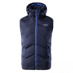 Kamizelka bezrękawnik męski Hi-Tec Charmo - granatowa, Rozmiar L. Buty do biegania Hi-tec, na jesień, l, bez wzorów, do biegania. W wyprzedaży za 149.99 zł.