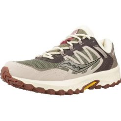 Buty Mężczyzna Saucony Grid Peak khaki. Brązowe buty trekkingowe Saucony, bez wzorów, z syntetyku, bez zapięcia, trekkingowe. Za 386.99 zł.