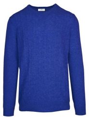 Malo Optimum Sweter w kolorze niebieskim rozmiar: L. Niebieskie swetry nierozpinane Malo Optimum, l, bez wzorów, z kaszmiru, bez kołnierzyka, bez ramiączek. Za 347.99 zł.