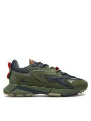 Lacoste Sneakersy 7-48SMA0062 Zielony. Zielone buty sportowe casual LACOSTE, bez wzorów, z materiału, bez zapięcia. Za 449.99 zł.