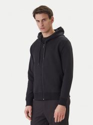 BOSS Bluza Saggy 50555495 Czarny Regular Fit. Czarne bluzy Boss, m, bez wzorów, z bawełny, bez kaptura. Za 749.99 zł.