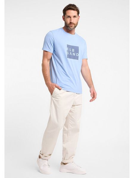 ELBSAND Koszulka "Timu" w kolorze niebieskim rozmiar: S. Niebieskie bezrękawniki ELBSAND, s, bez wzorów, bez kołnierzyka, bez ramiączek. Za 65.54 zł.