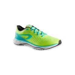 Buty Do Biegania Męskie Kiprun Kd Light Zielono-Żółte. Żółte buty do biegania KALENJI, bez wzorów, z gumy, bez zapięcia, do biegania. Za 279.99 zł.