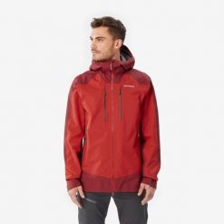Second Life - Wodoodporna kurtka wspinaczkowa męska Alpinis... - Stan Doskonały. Czerwone kurtki SIMOND, m, bez wzorów, z materiału, bez kaptura. Za 636.99 zł.