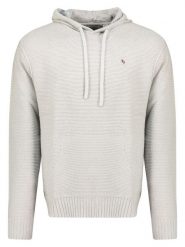 Geographical Norway Bluza "Faglio" w kolorze jasnoszarym rozmiar: M. Szare bluzy Geographical Norway, m, bez wzorów, ze splotem, z kapturem. Za 144.24 zł.