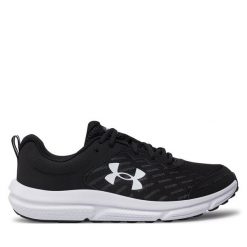 Buty do biegania Under Armour. Czarne buty do biegania Under Armour, bez wzorów, bez zapięcia, do biegania. Za 229.99 zł.