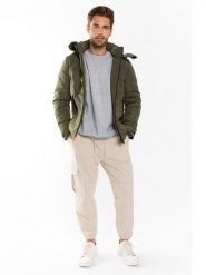 Northwood Kurtka przejściowa "Gabe" w kolorze khaki rozmiar: M. Brązowe kurtki Northwood, m, bez wzorów, bez kaptura. Za 179.22 zł.