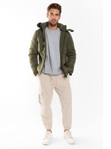 Northwood Kurtka przejściowa "Gabe" w kolorze khaki rozmiar: M. Brązowe kurtki Northwood, m, bez wzorów, bez kaptura. Za 179.22 zł.